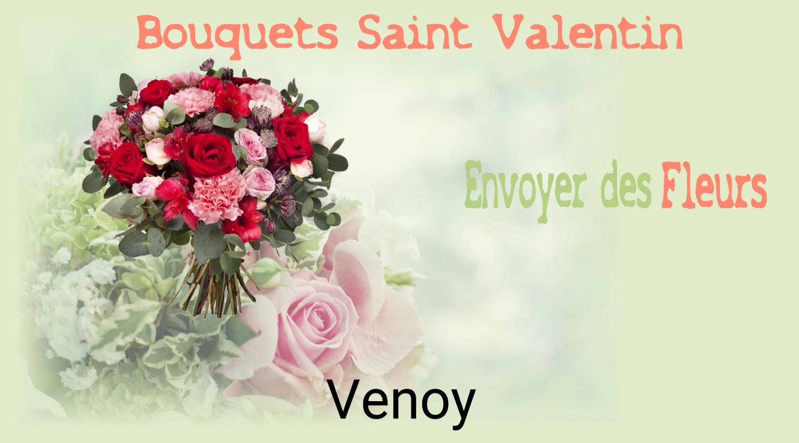 Roses de Saint-Valentin livrées à Venoy
